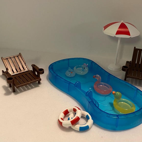 Miniature Doll House Pool + More - Picture 15 of 16